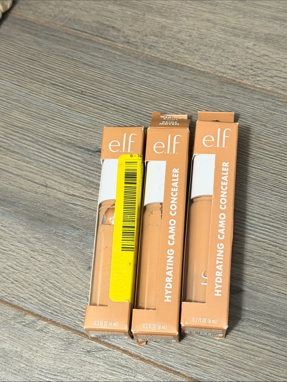 ELF Hydrating Camo Concealer - Medium Beige (3 Pack)
